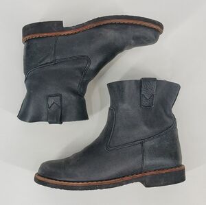 Roots Tribe Leather Short Boots